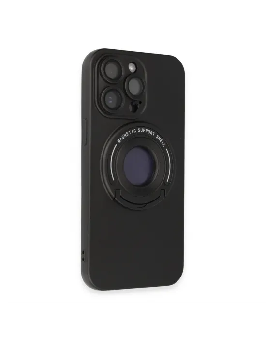 Apple İphone 13 Pro Max Kılıf Lukka Magneticsafe Kapak - Siyah