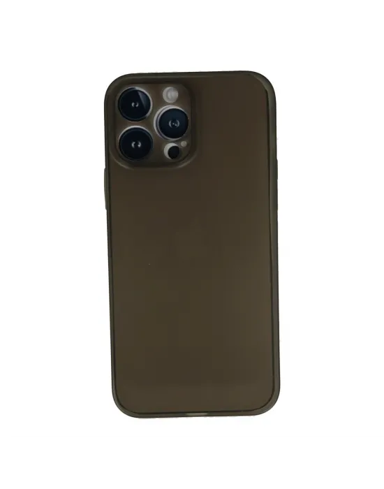 Apple İphone 13 Pro Max Kılıf Pp Ultra İnce Kapak - Gri