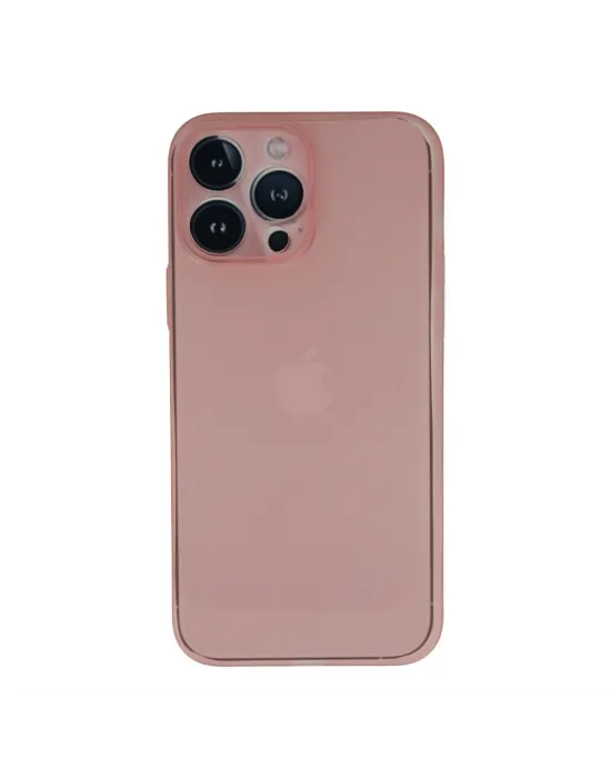 Apple İphone 13 Pro Max Kılıf Pp Ultra İnce Kapak - Pembe