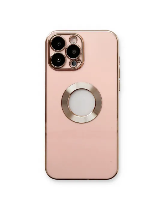 Apple İphone 13 Pro Max Kılıf Store Silikon - Pembe