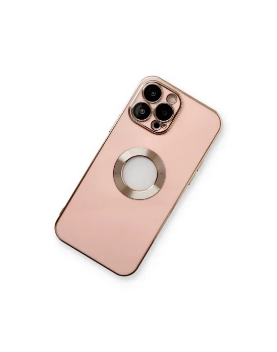 Apple İphone 13 Pro Max Kılıf Store Silikon - Pembe