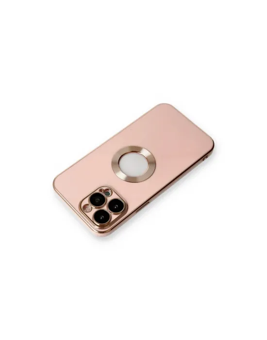 Apple İphone 13 Pro Max Kılıf Store Silikon - Pembe