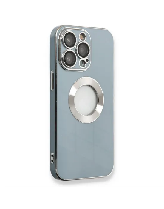 Apple İphone 13 Pro Max Kılıf Store Silikon - Sierra Blue