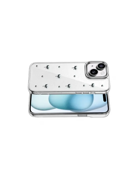 Apple İphone 14 Fiyonk Desenli Kapak - Desen 1