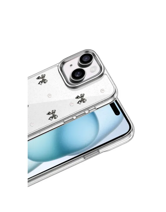 Apple İphone 14 Fiyonk Desenli Kapak - Desen 8