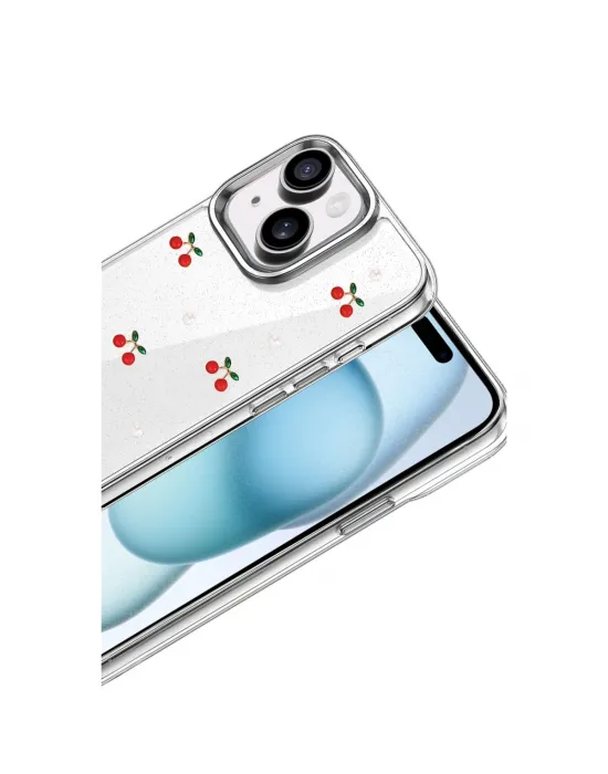 Apple İphone 14 Fiyonk Desenli Kapak - Desen 9