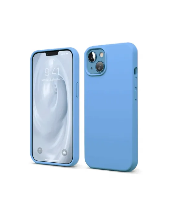 Apple İphone 14 Kılıf First Silikon - Mavi