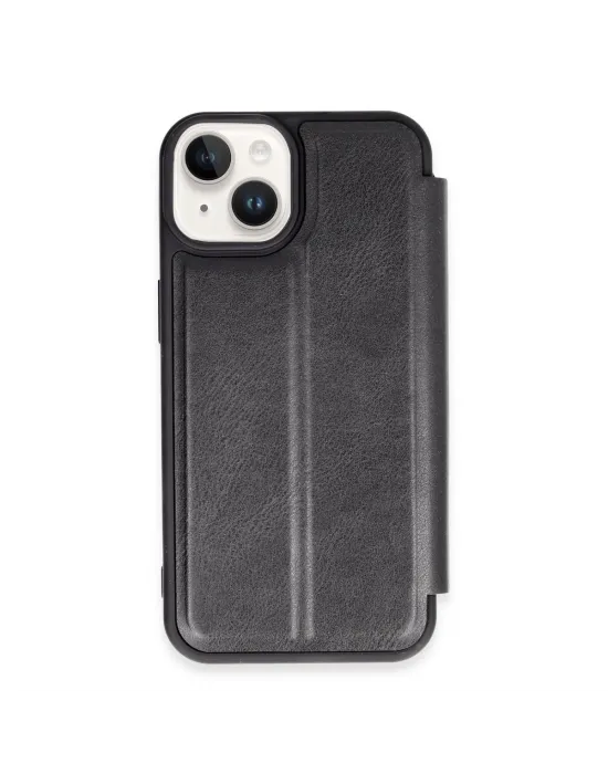 Apple İphone 14 Kılıf Flip Cover - Siyah