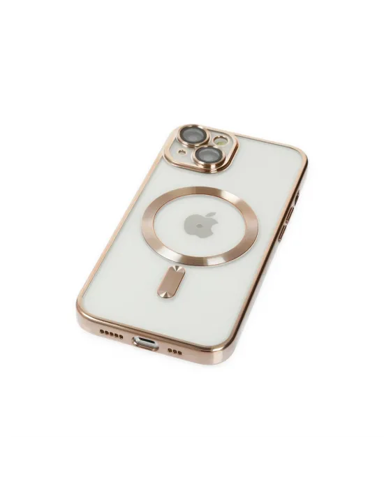 Apple İphone 14 Kılıf Kross Magneticsafe Kapak - Gold