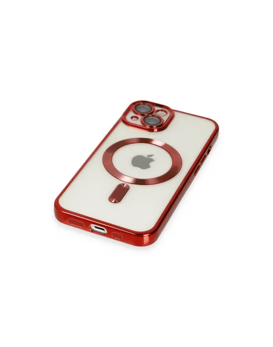 Apple İphone 14 Kılıf Kross Magneticsafe Kapak - Kırmızı