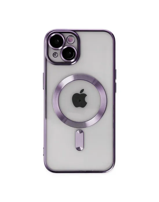Apple İphone 14 Kılıf Kross Magneticsafe Kapak - Mor