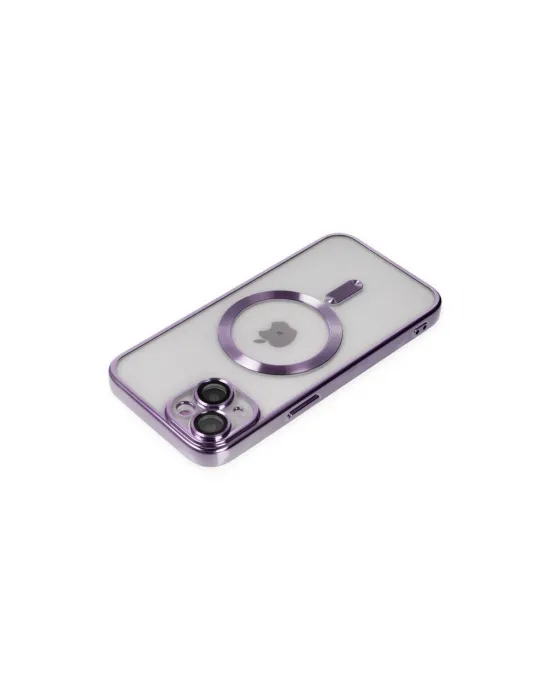 Apple İphone 14 Kılıf Kross Magneticsafe Kapak - Mor