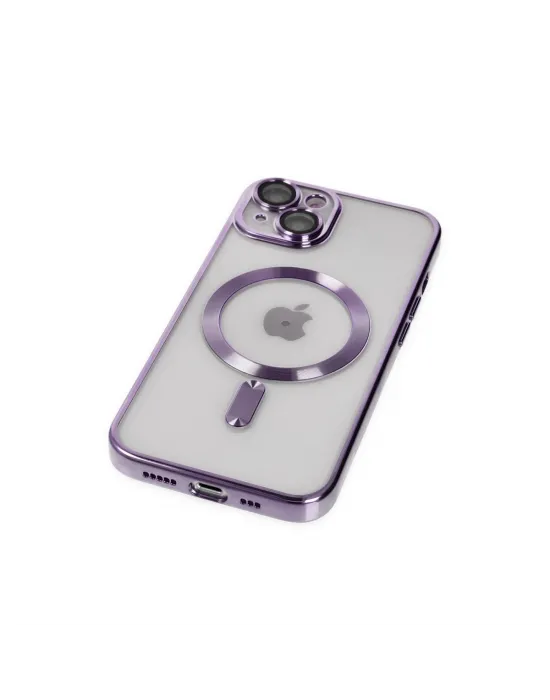 Apple İphone 14 Kılıf Kross Magneticsafe Kapak - Mor