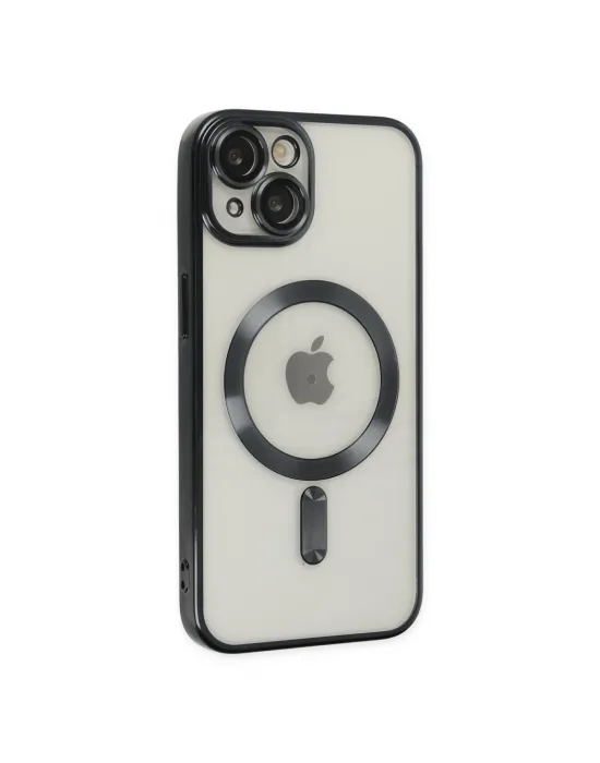 Apple İphone 14 Kılıf Kross Magneticsafe Kapak - Siyah