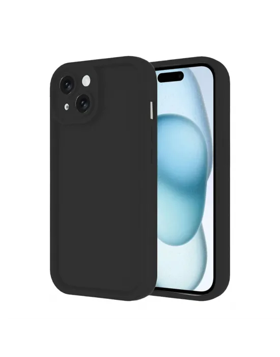Apple İphone 14 Kılıf Viera Silikon - Siyah