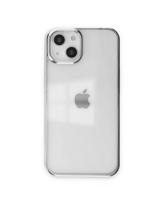 Apple İphone 14 Plus Kılıf Element Silikon - Gümüş