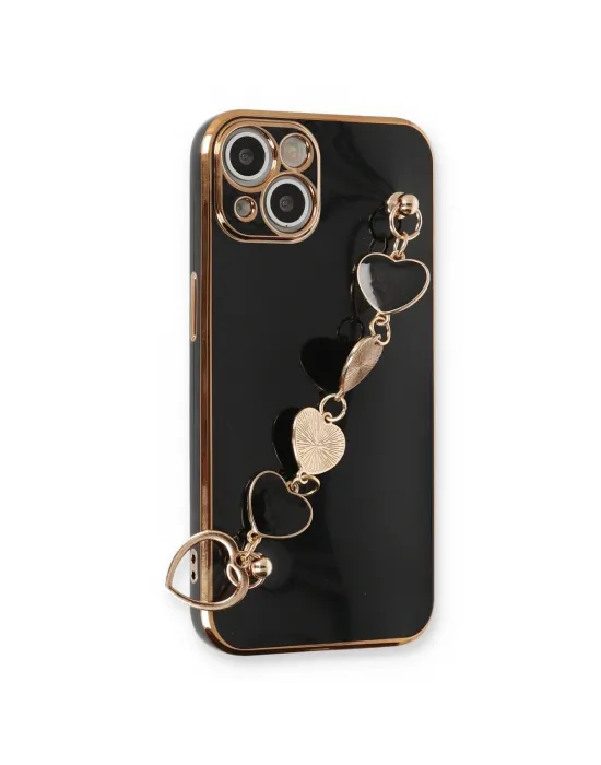 Apple İphone 14 Plus Kılıf Esila Silikon - Siyah