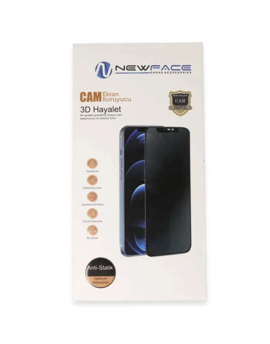 Apple İphone 14 Pro 3d Antistatik Hayalet Cam Ekran Koruyucu