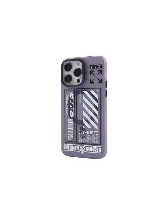 Apple İphone 14 Pro Kılıf Apollo Magneticsafe Desenli Kapak - Apollo Mor - 1