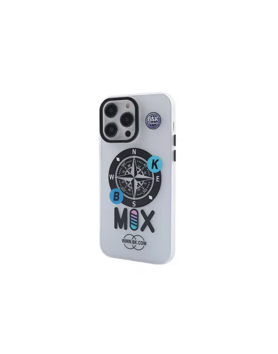 Apple İphone 14 Pro Kılıf Apollo Magneticsafe Desenli Kapak - Apollo Şeffaf - 3