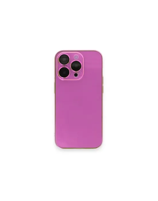 Apple İphone 14 Pro Kılıf Armada Lensli Kapak - Pembe