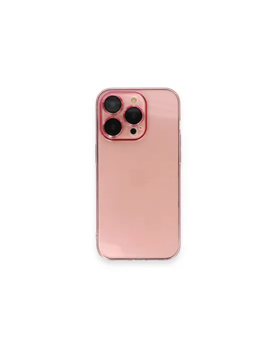 Apple İphone 14 Pro Kılıf Armada Lensli Kapak - Rose Gold