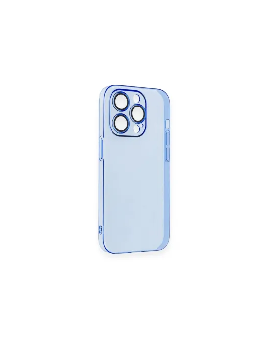 Apple İphone 14 Pro Kılıf Armada Lensli Kapak - Sierra Blue