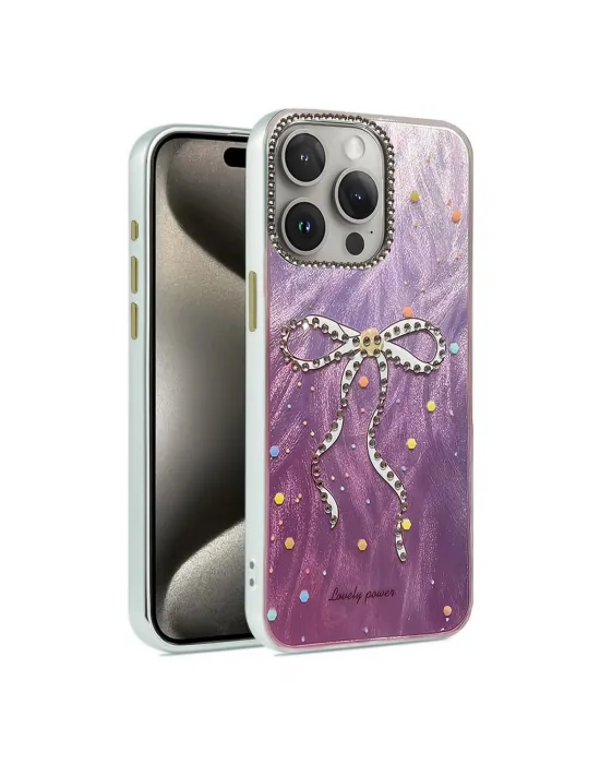 Apple İphone 14 Pro Kılıf Blade Aynalı Desenli Kapak - Desen 1