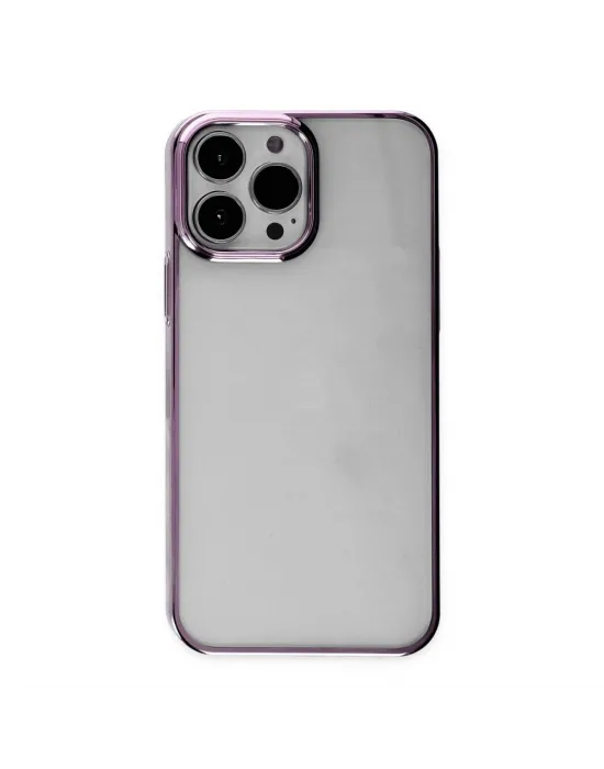 Apple İphone 14 Pro Kılıf Element Silikon - Lila