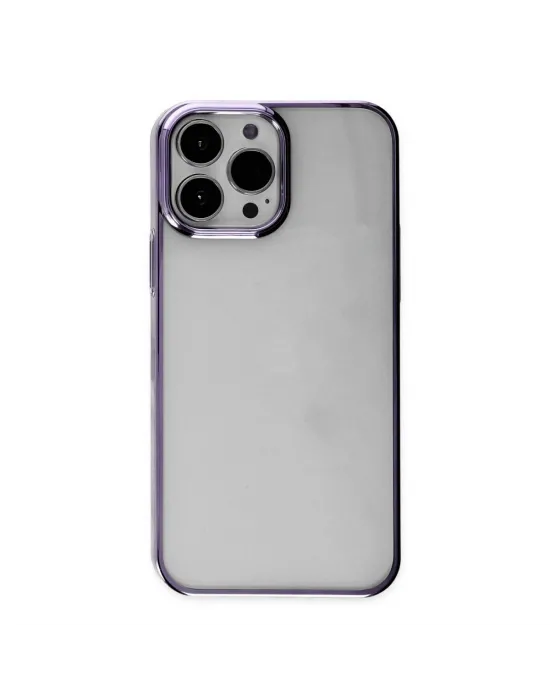 Apple İphone 14 Pro Kılıf Element Silikon - Mor