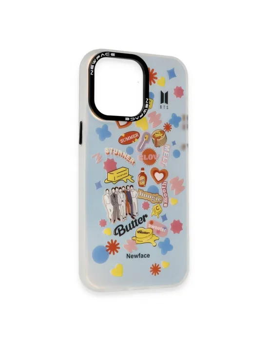 Apple İphone 14 Pro Kılıf Estoril Desenli Kapak - Estoril - 16