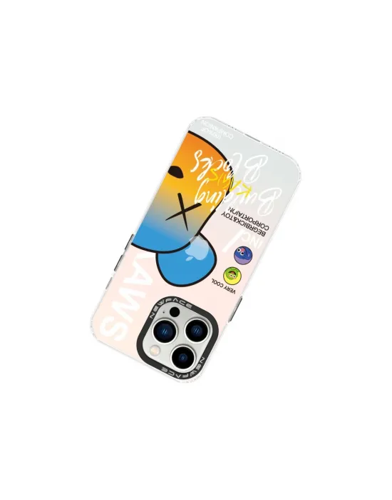 Apple İphone 14 Pro Kılıf Estoril Desenli Kapak - Estoril - 6