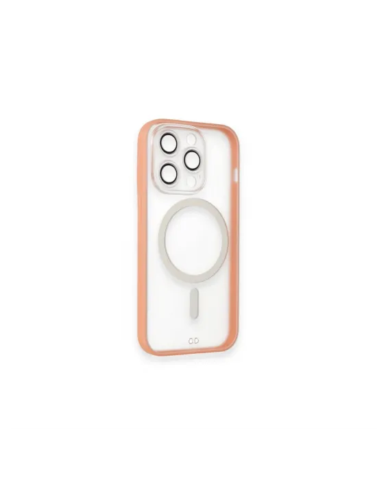 Apple İphone 14 Pro Kılıf Grand Magneticsafe Kapak - Pembe