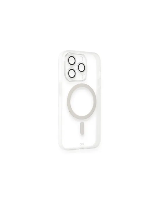 Apple İphone 14 Pro Kılıf Grand Magneticsafe Kapak - Şeffaf