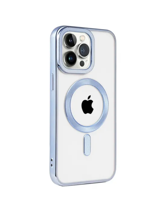 Apple İphone 14 Pro Kılıf Kronos Magsafe Kapak - Sierra Blue