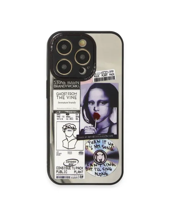 Apple İphone 14 Pro Kılıf Mirror Desenli Kapak - Mirror - 2