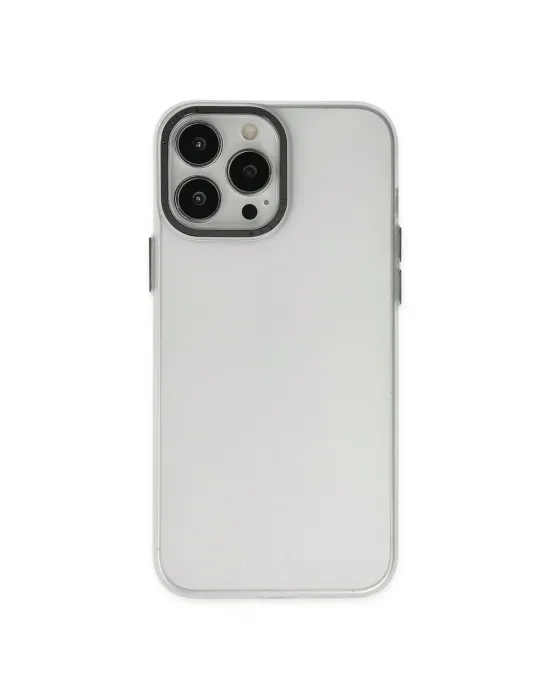 Apple İphone 14 Pro Kılıf Modos Metal Kapak - Şeffaf