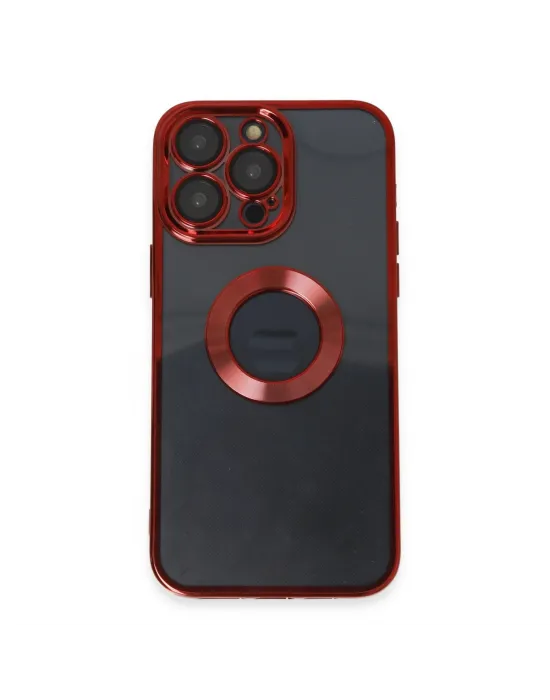 Apple İphone 14 Pro Kılıf Slot Silikon - Kırmızı