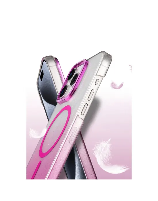 Apple İphone 14 Pro Max Glossy Magsafe Kapak - Siyah