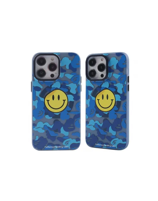 Apple İphone 14 Pro Max Kılıf Apollo Magneticsafe Desenli Kapak - Apollo Mavi - 1