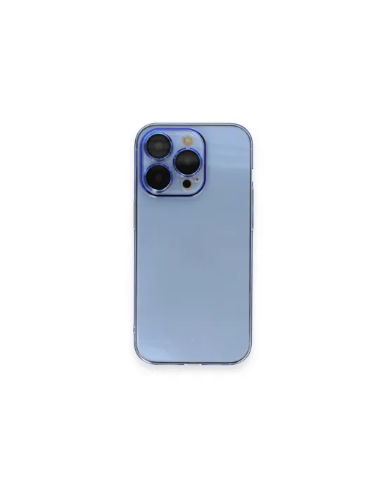 Apple İphone 14 Pro Max Kılıf Armada Lensli Kapak - Sierra Blue