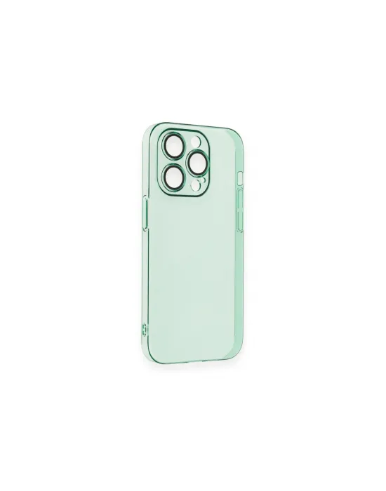 Apple İphone 14 Pro Max Kılıf Armada Lensli Kapak - Yeşil