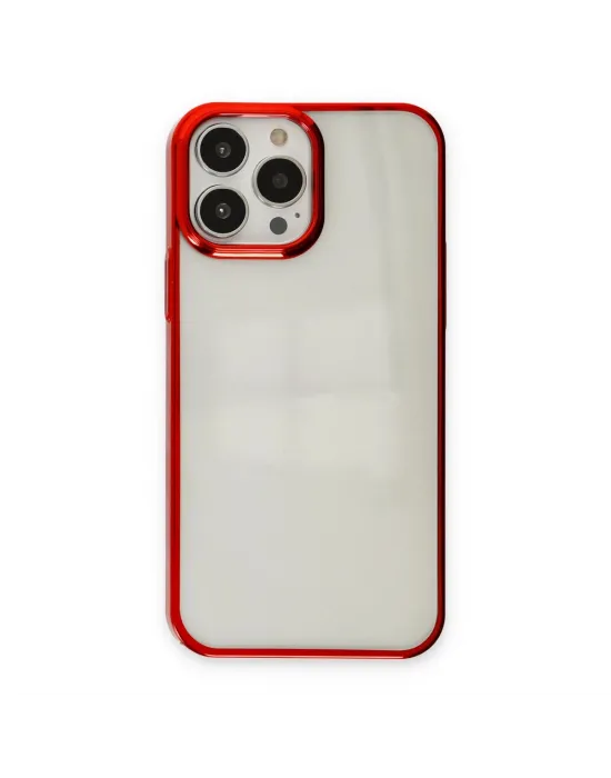Apple İphone 14 Pro Max Kılıf Element Silikon - Kırmızı
