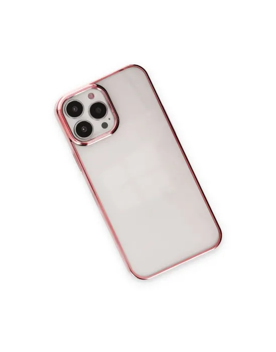 Apple İphone 14 Pro Max Kılıf Element Silikon - Pembe