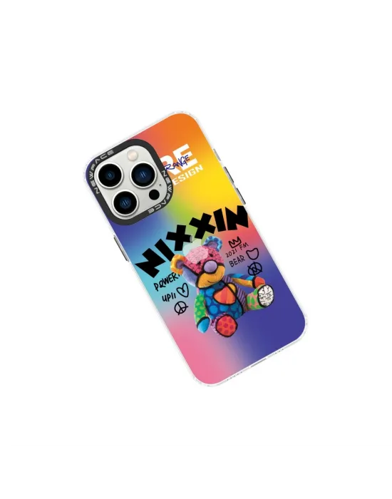 Apple İphone 14 Pro Max Kılıf Estoril Desenli Kapak - Estoril - 11