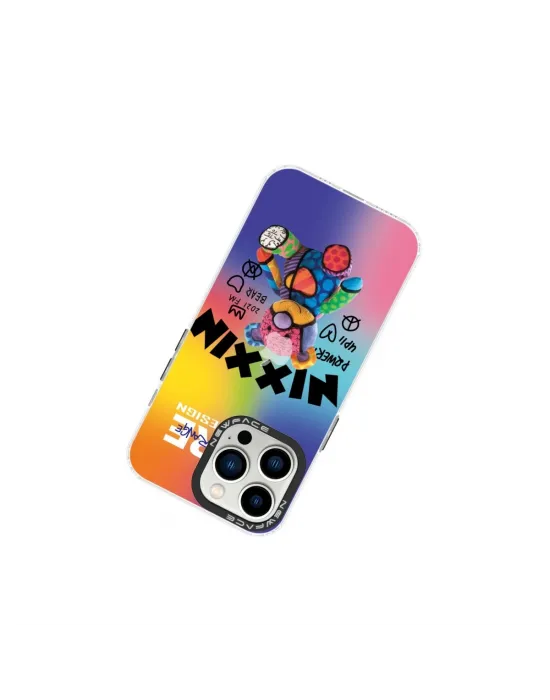 Apple İphone 14 Pro Max Kılıf Estoril Desenli Kapak - Estoril - 11