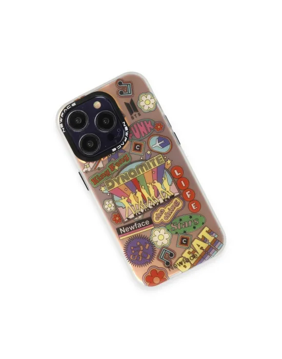 Apple İphone 14 Pro Max Kılıf Estoril Desenli Kapak - Estoril - 14