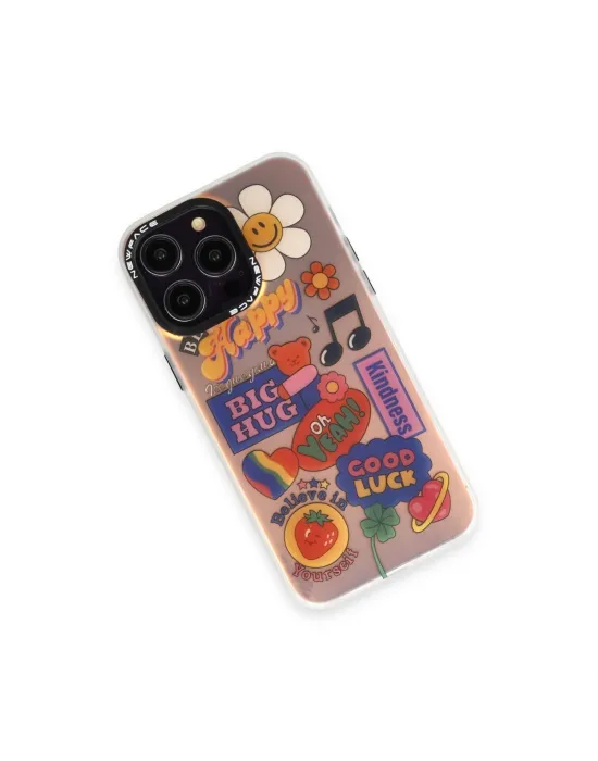 Apple İphone 14 Pro Max Kılıf Estoril Desenli Kapak - Estoril - 15