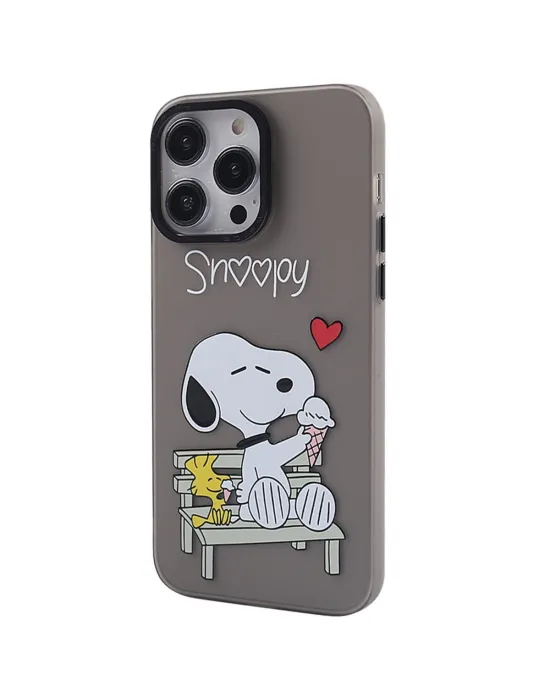 Apple İphone 14 Pro Max Kılıf Prada Desenli Kapak - Prada Siyah - 2