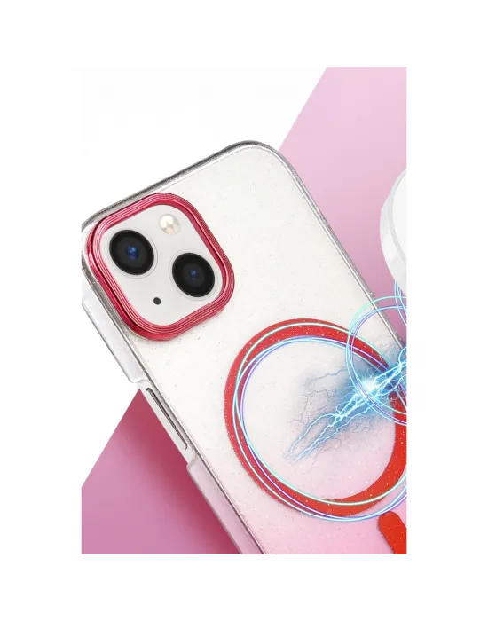 Apple İphone 15 Plus Glossy Magsafe Kapak - Siyah